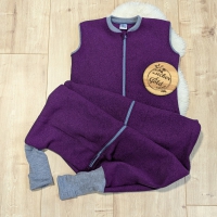 Woll-Schlafsack mit Füßen aus Premium-Merinowalk