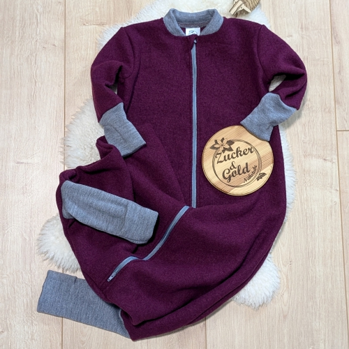 Woll-Schlafsack mit Füßen und Ärmeln